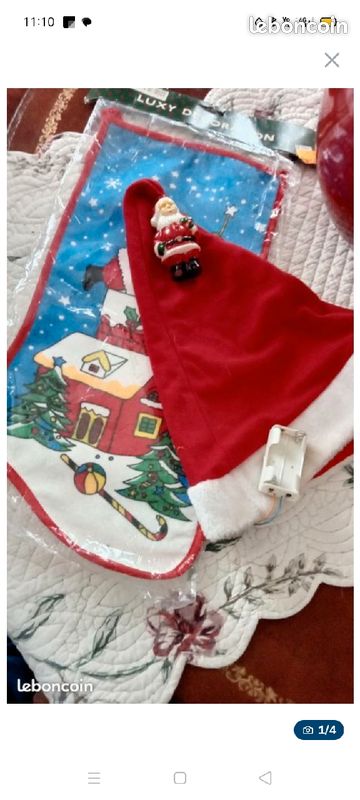 PeluchesNOELbougie,bonnet,botte,5 pieces (image 9)