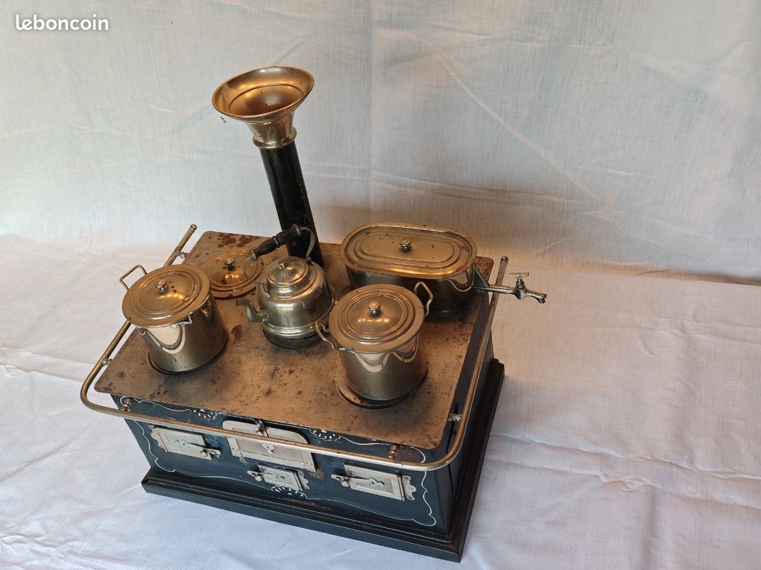 Chuntin-Cuisinière à gaz miniature pour maison de poupées à l'échelle 112 - Jeux - Jouets