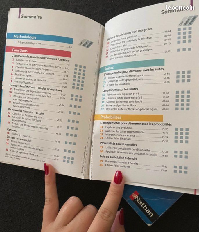 Lot livres révisions bac SES et Maths (image 3)