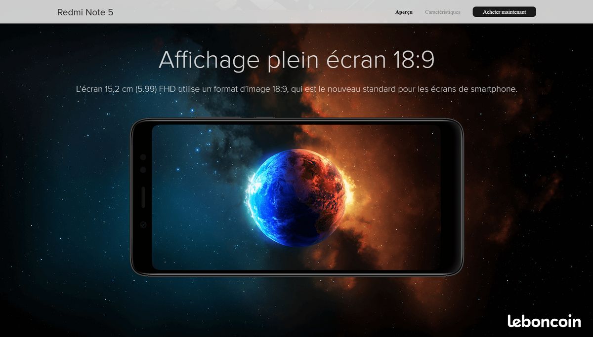 Redmi Note 5 - 64Go Bon état (image 3)