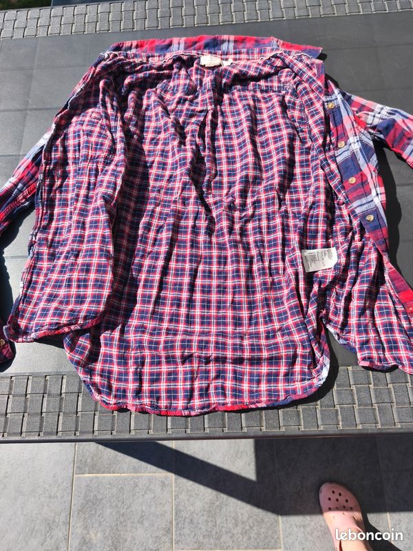 Chemise à carreaux H&M (image 2)