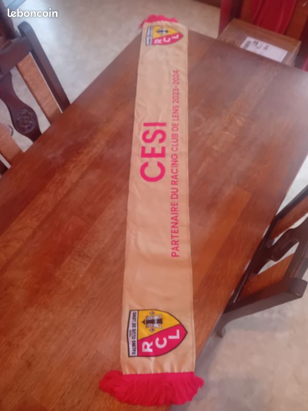 Écharpe Supporter RC Lens – CHTILENS, Allez Lens !