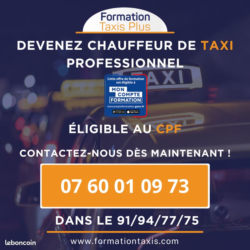 Formation Taxi (H/F/X) (image 1)