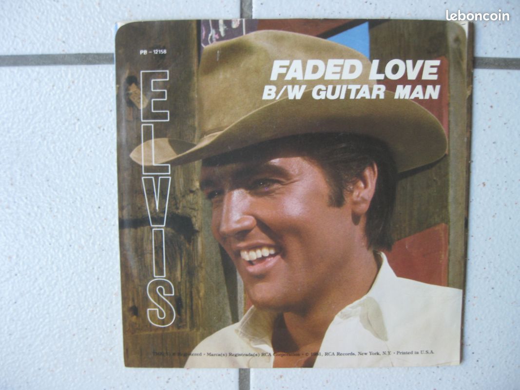 VINYLE 45 Tours SP d' ELVIS PRESLEY ( US ) (image 1)