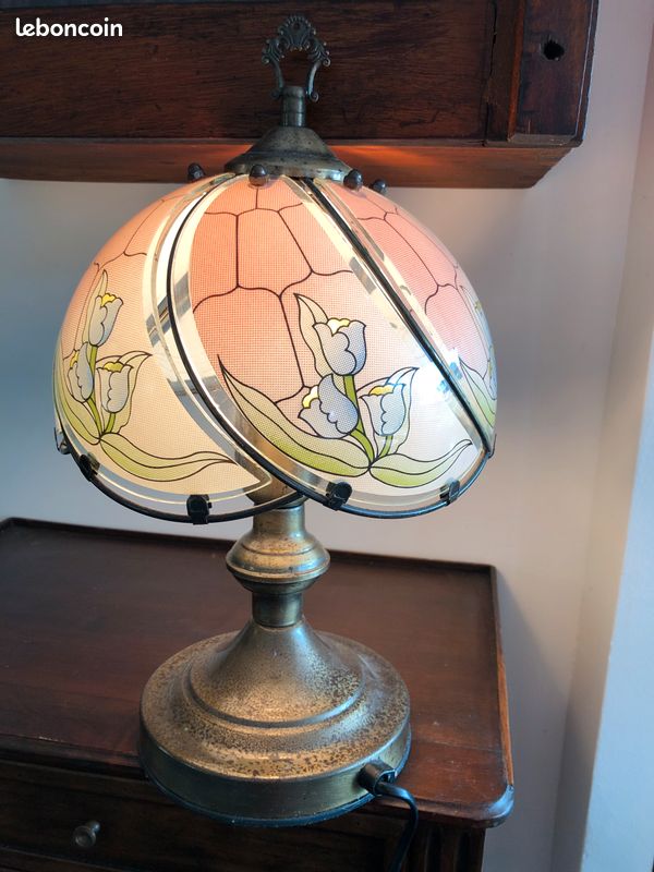 HUA - Plafonniers - Plafonnier Avec Abat-jour Ronds En Céramique Pour 4 LED G9