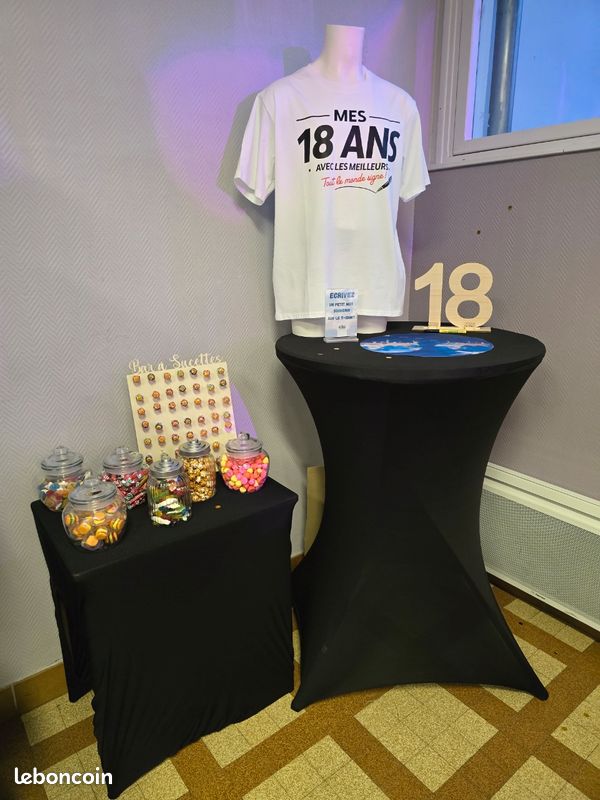 Chiffre 18 en bois (image 3)