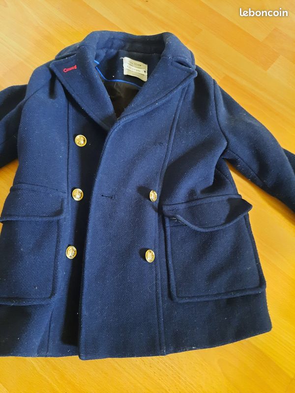 Caban zara fille 7 ans (image 1)