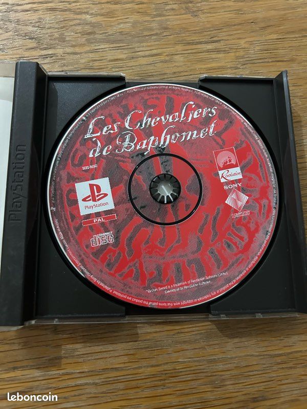 Les Chevaliers de Baphomet II Promo Version PS1 PAL Sony PlayStation 1 PSX One | UK