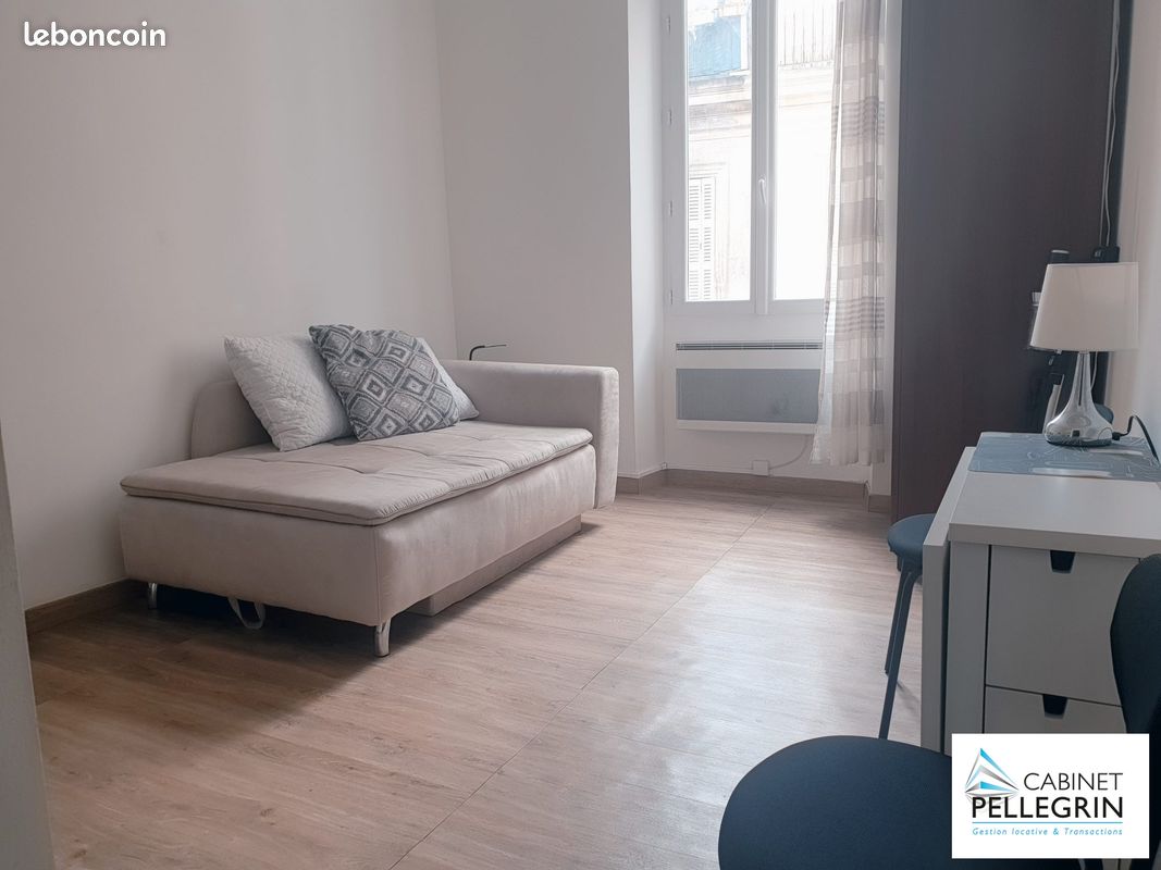 Appartement 1 pièce 19 m² · à Marseille · 19 m² · 578 €/mois