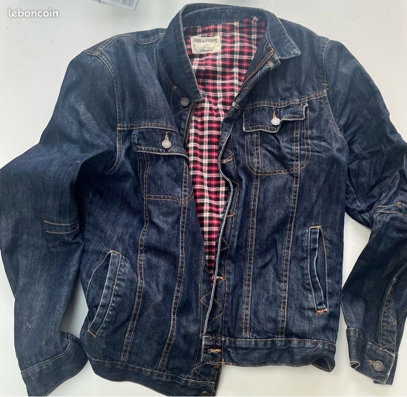 Veste Zadig & Voltaire Femme - Taille S, Couleur Blanc, Neuve Sans étiquette
