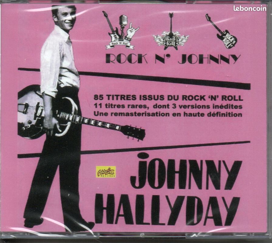 Johnny hallyday rock n johnny cd (image 1)