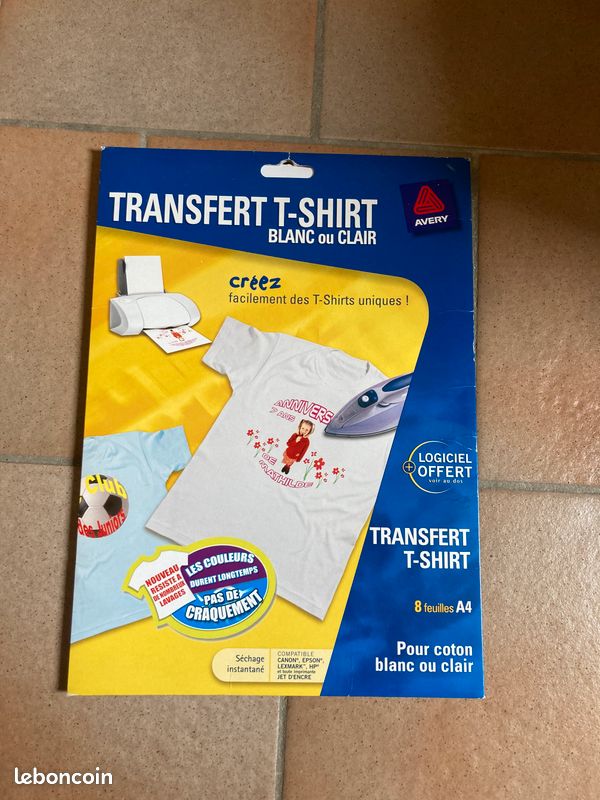 Lot Avery transfert et stickers (image 2)