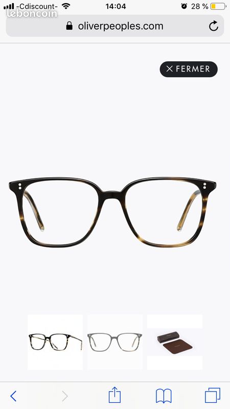 Lunette oliver Peoples coren (image 1)