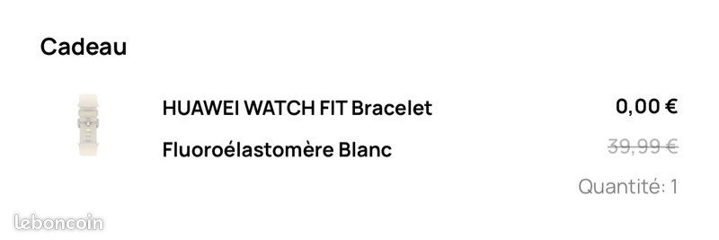Bracelet Huawei fit 4 pro sous blister (image 3)