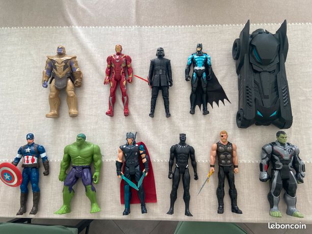 Figurines super héros Avengers