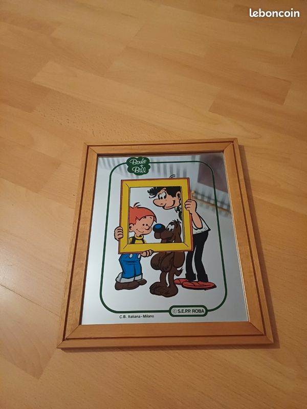 Miroir boule et bill excellent état collector (image 1)