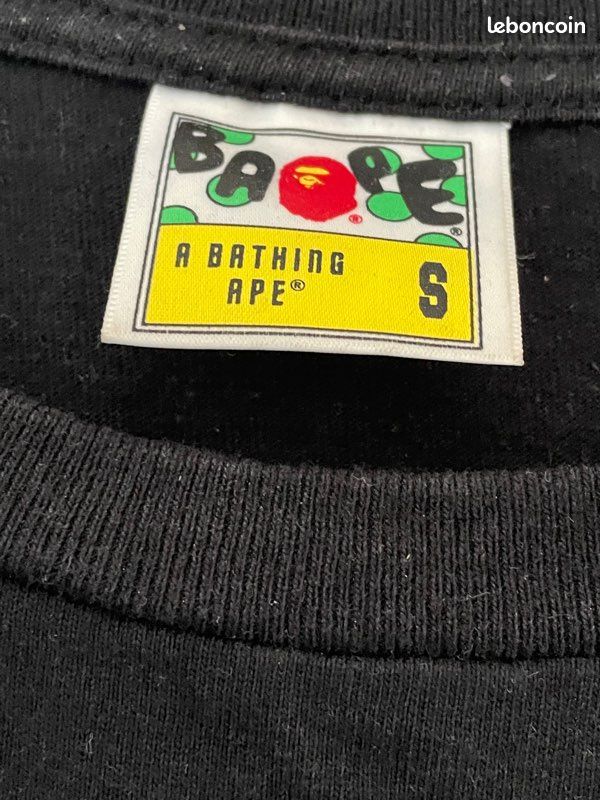 T-shirt Camo Shark Bape (image 4)