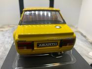 Modèle Réduit Fiat 131 Abarth 1980 Jaune 1:18 Ixo Models - Métal, Portes Ouvrantes