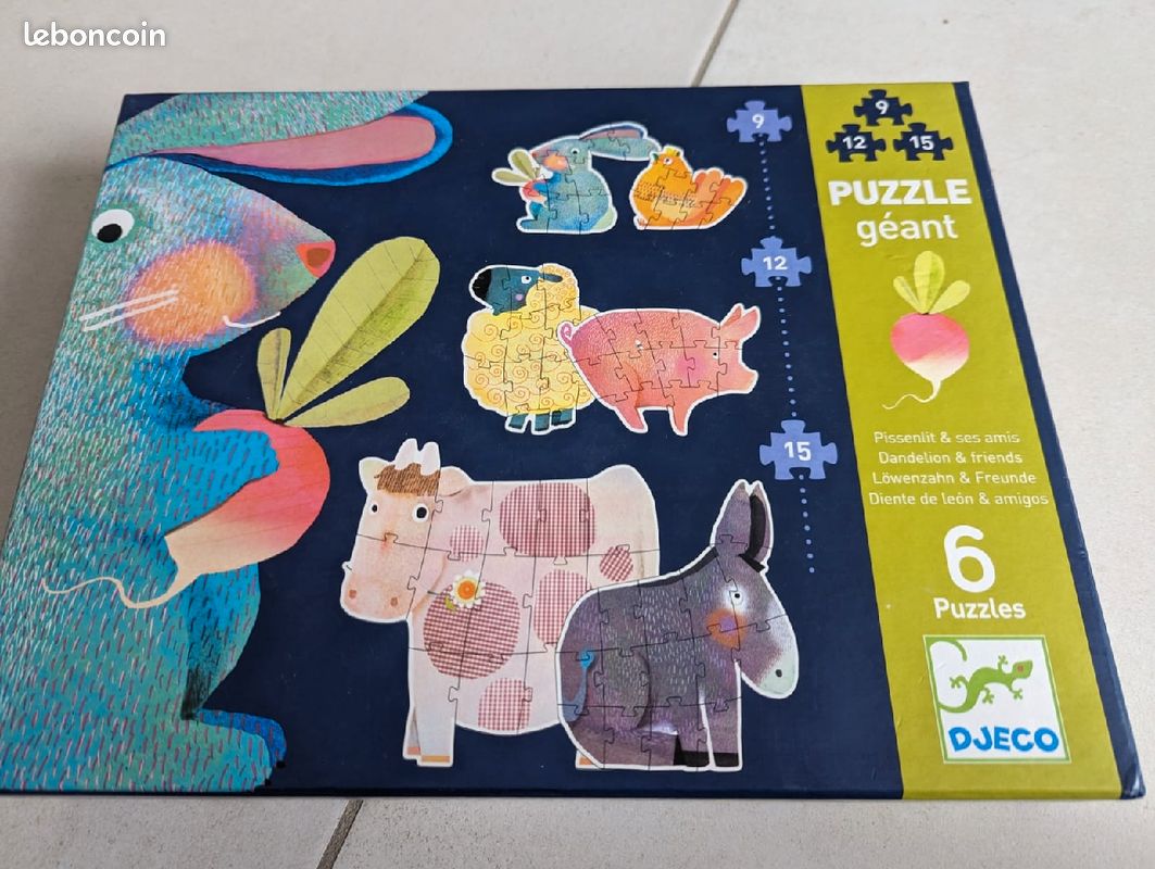 Lot de 2 puzzles géants (image 4)