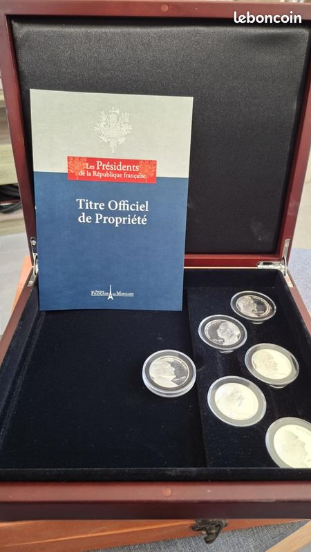 Pièce collection "président de la république" (image 1)