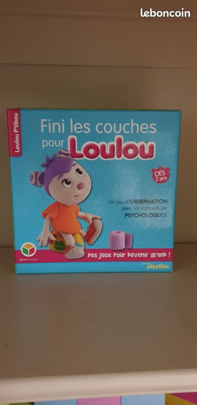 Jeu d'éveil "fini les couches pour Loulou" (image 1)
