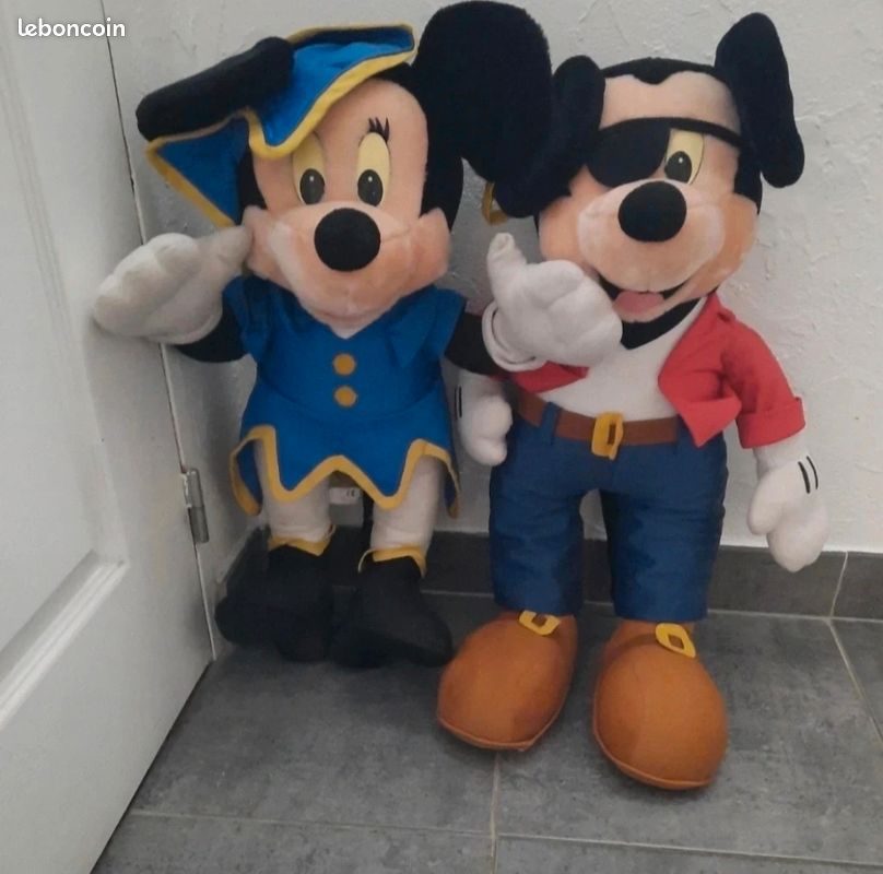 Couple de peluches disney 60 cm (image 2)