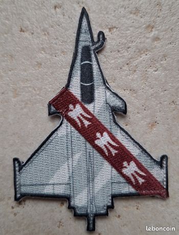 PATCH RAFALE NTM Escadron de Chasse 3/30 Lorraine PVC NATO TIGER MEET Armée Air EUR 14,00