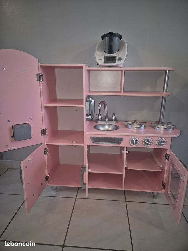 Cuisine rétro Kidkraft rose (image 7)