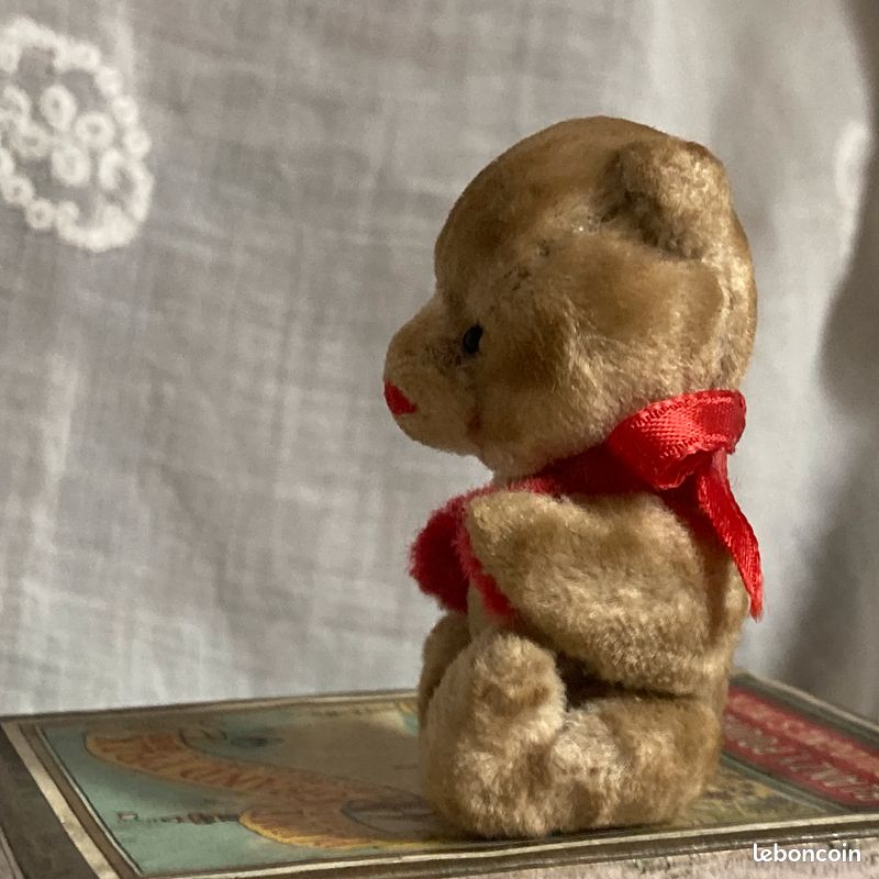 Vieux Singe En Peluche Ancien Pour Poupée Jumeau, Bru, SFBJ, Steiff – À Restaurer