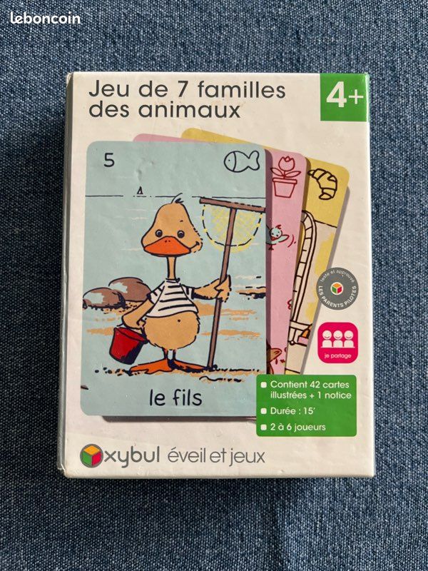 Lot de 4 jeux (DJECO et Oxybul) (image 13)
