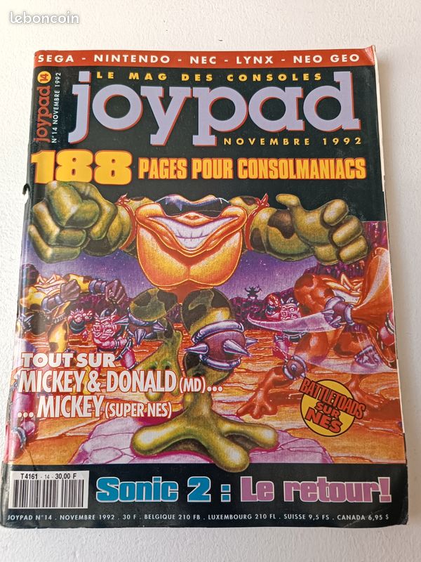 Joypad Le Mag Des Consoles - Spécial Astuces Game Genie - Livret Rétro Gaming Nintendo