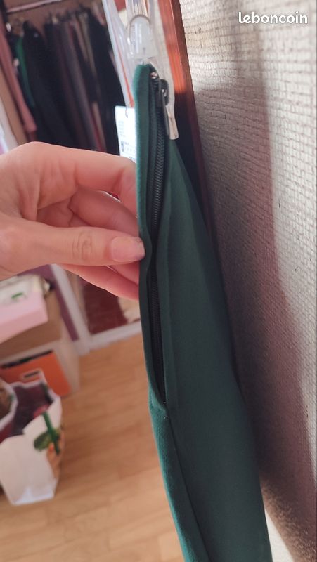 Jupe short vert sapin (image 8)