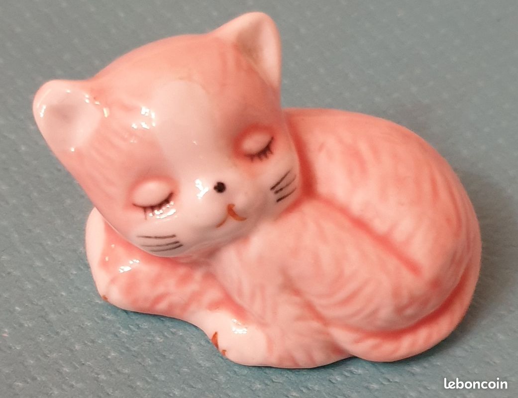 Lot de 6 bibelots petits chats - lot 1 (image 2)