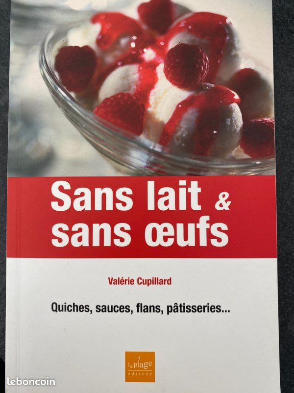 Livre de cuisine « Sans lait & sans œufs » (image 1)