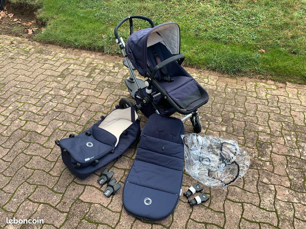 Poussette/Nacelle Bugaboo Cameleon 3 Premium avec accessoires (du nouveau-né à 4 ans) (image 1)