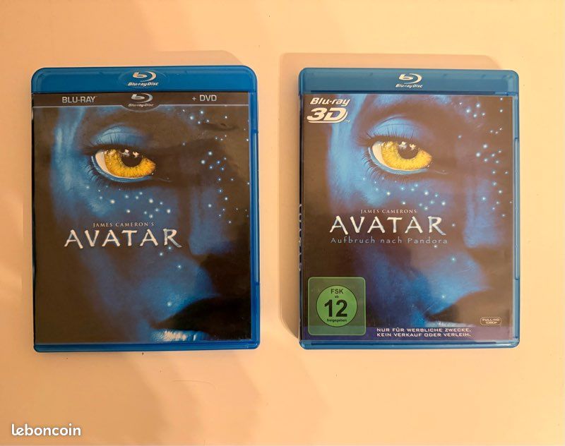 Lot 9 DVD Blu-ray films cultes Avatar Titanic Zorro (image 5)