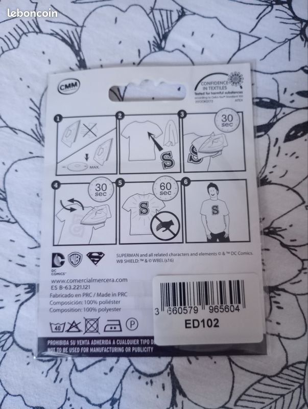 Patch thermocollant Superman (image 2)