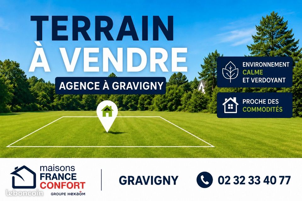 Terrain 905 m² · à Autheuil-Authouillet · 84 800 €