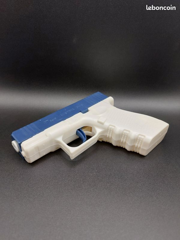 Pistolet à Eau 27 Cm Bleu - Pour Enfants, Jeux D'été - Neuf