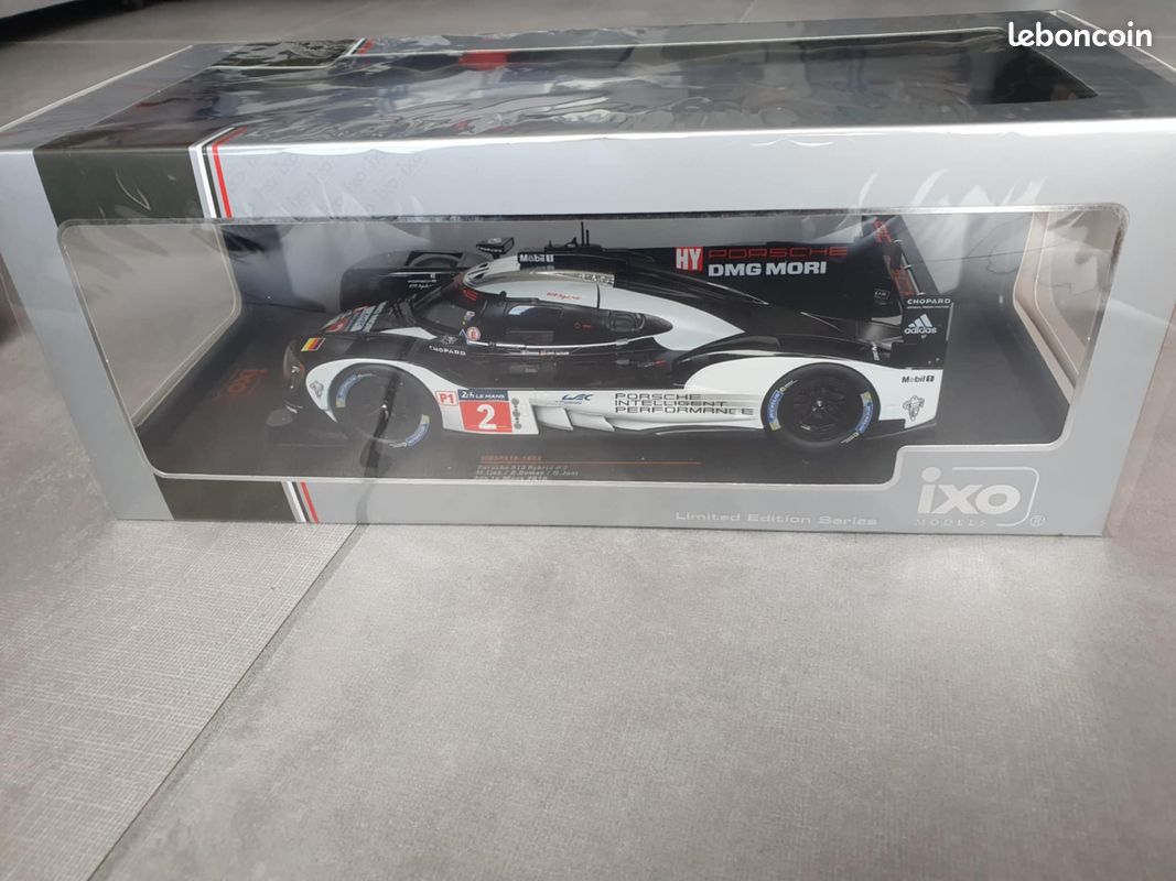 IXO 1:18 - Model race car - Porsche 919 Hybrid #20 Le Mans 2014 White