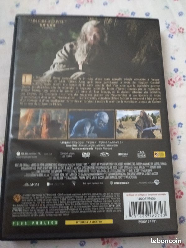 DVD :le hobbit un voyage inattendu (image 2)