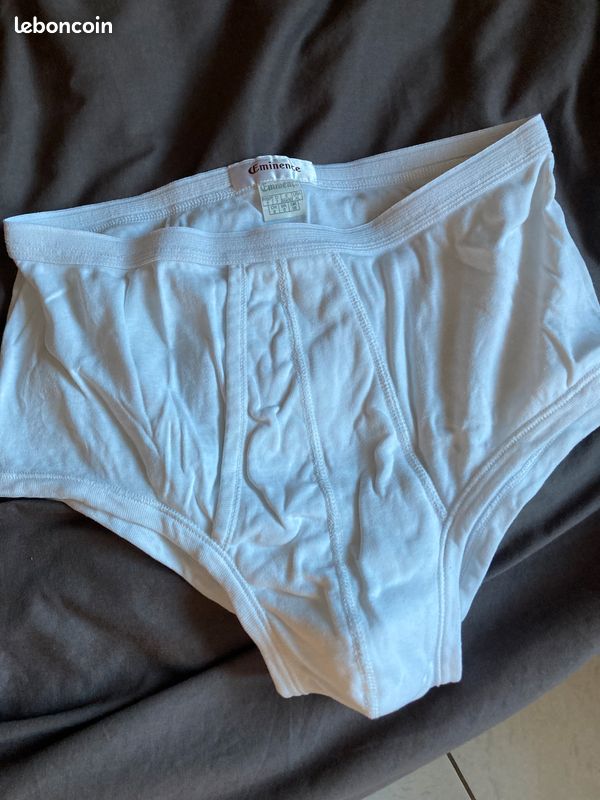 Slip Kangourou Eminence – Blanc, Coton, Taille T6 XXL, Neuf Avec étiquettes