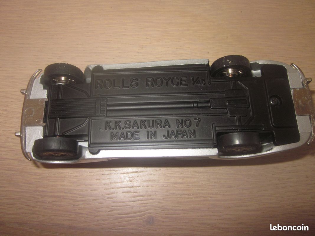 Miniature K.K SAKURA NO 7 – Rolls Royce 1/43, Diecast, Made In Japan
