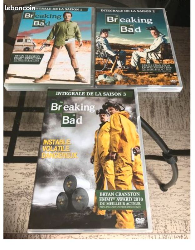 DVD Breaking Bad - saison 1, 2 et 3 (image 2)