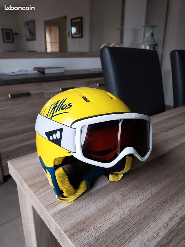 Casque et masque ski enfant (image 3)