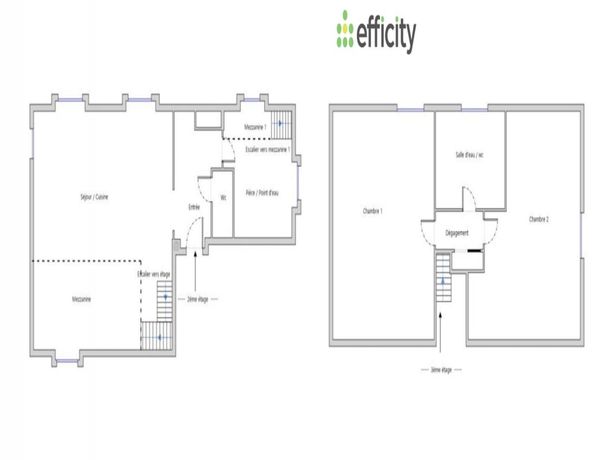 Appartement a vendre  - 4 pièce(s) - 135 m2 - Surfyn