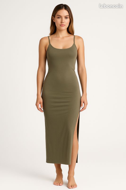 Robe kaki S babou (image 1)