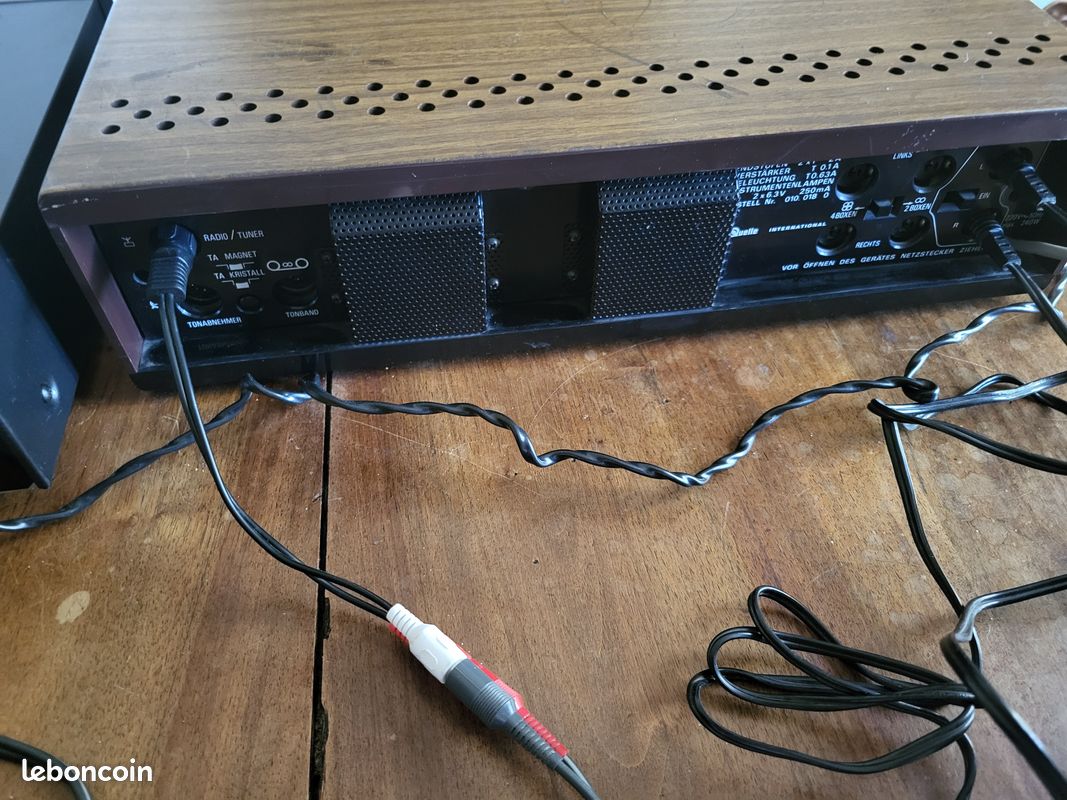 Bel ampli vintage Universum V 2352 stéréo 100 (image 6)