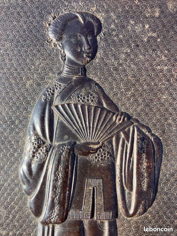 Sculpture asiatique / Plaque de thé ou autre (image 3)