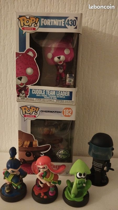 Lot figurine Funko Pop Splatoon Collection